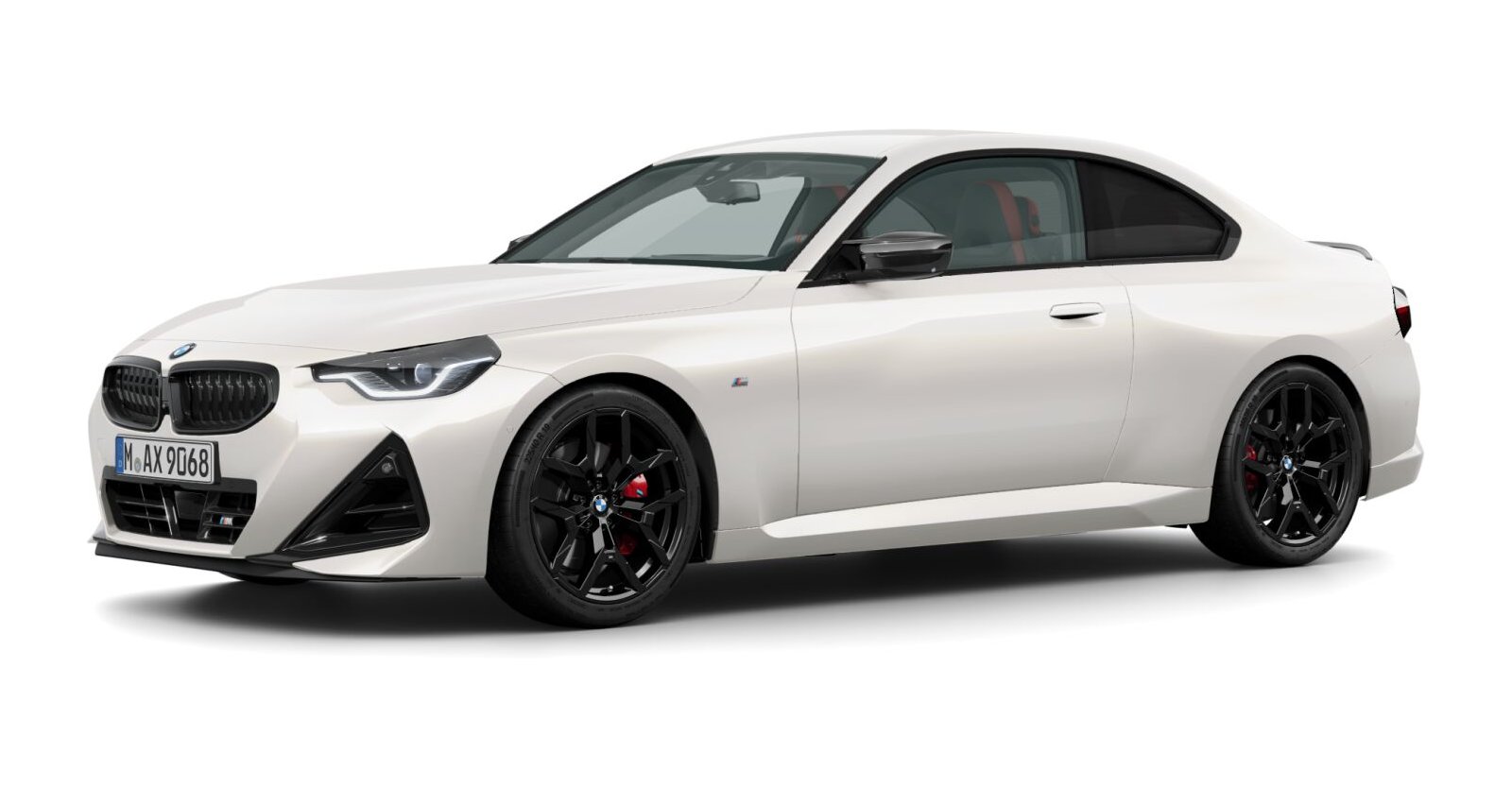 BMW BMW 2er in Weiß von vorne BMW BMW 2er in Weiß von vorne