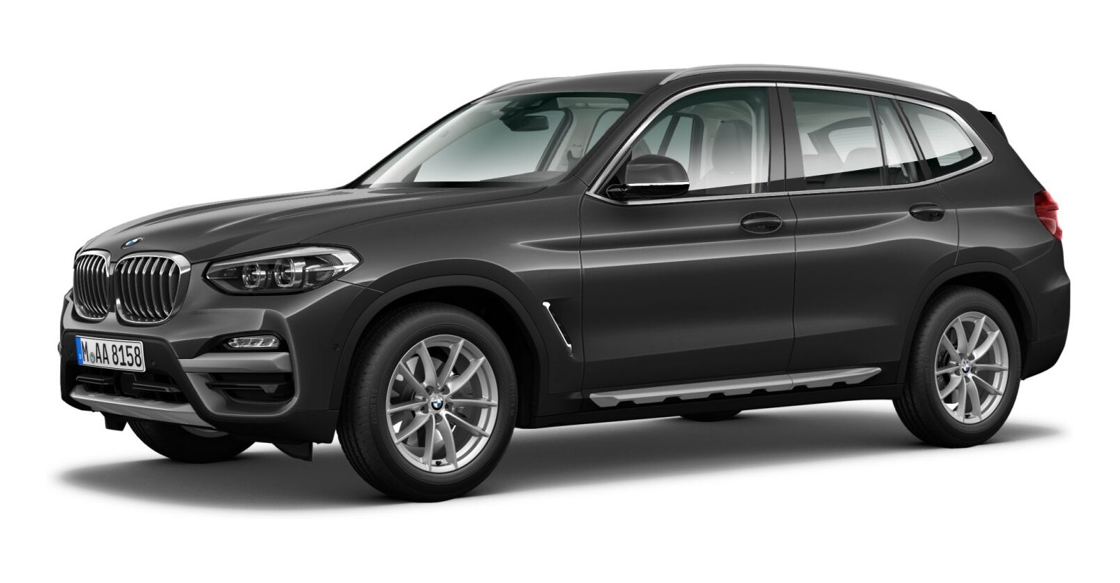 BMW BMW X in Grau von vorne BMW BMW X in Grau von vorne
