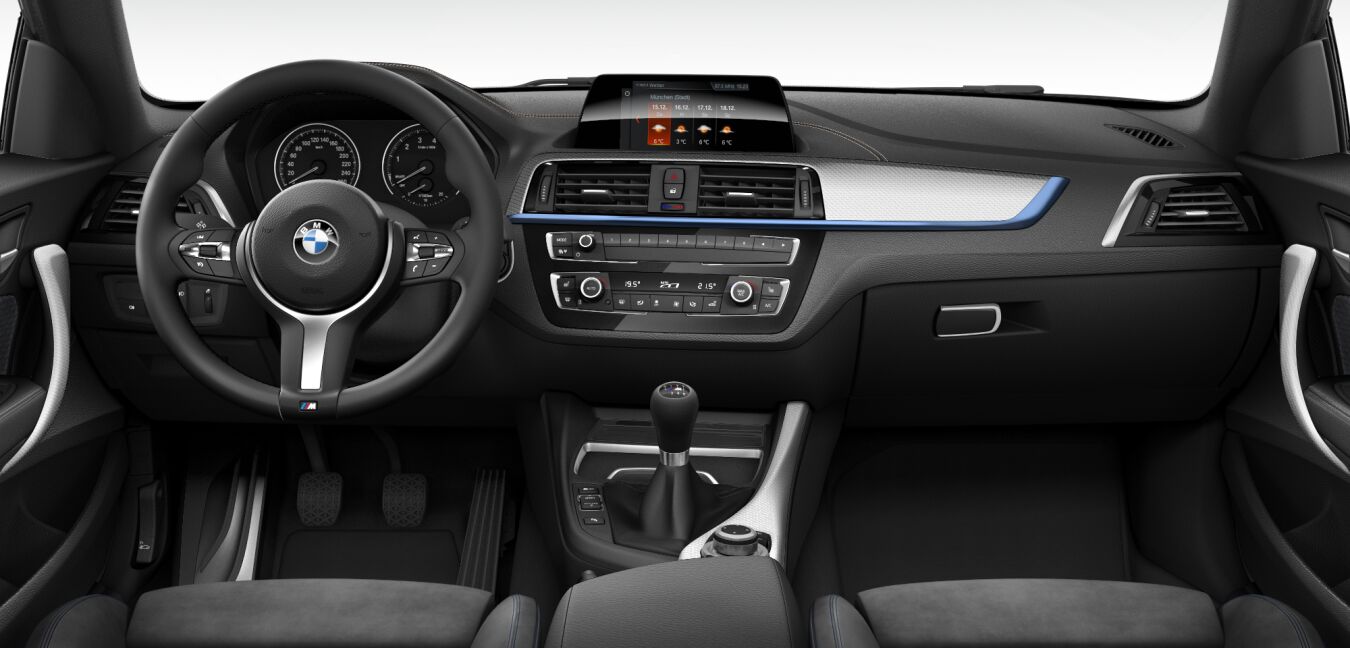 BMW BMW 2er im Innenraum von vorne BMW BMW 2er im Innenraum von vorne