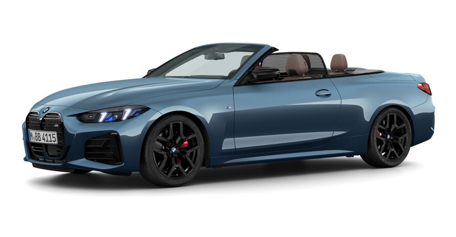 BMW BMW 4er in Blau von vorne BMW BMW 4er in Blau von vorne
