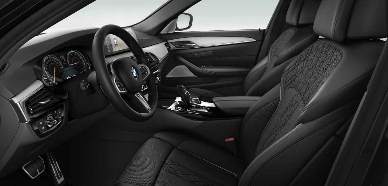 BMW BMW 5er im Innenraum seitlich BMW BMW 5er im Innenraum seitlich