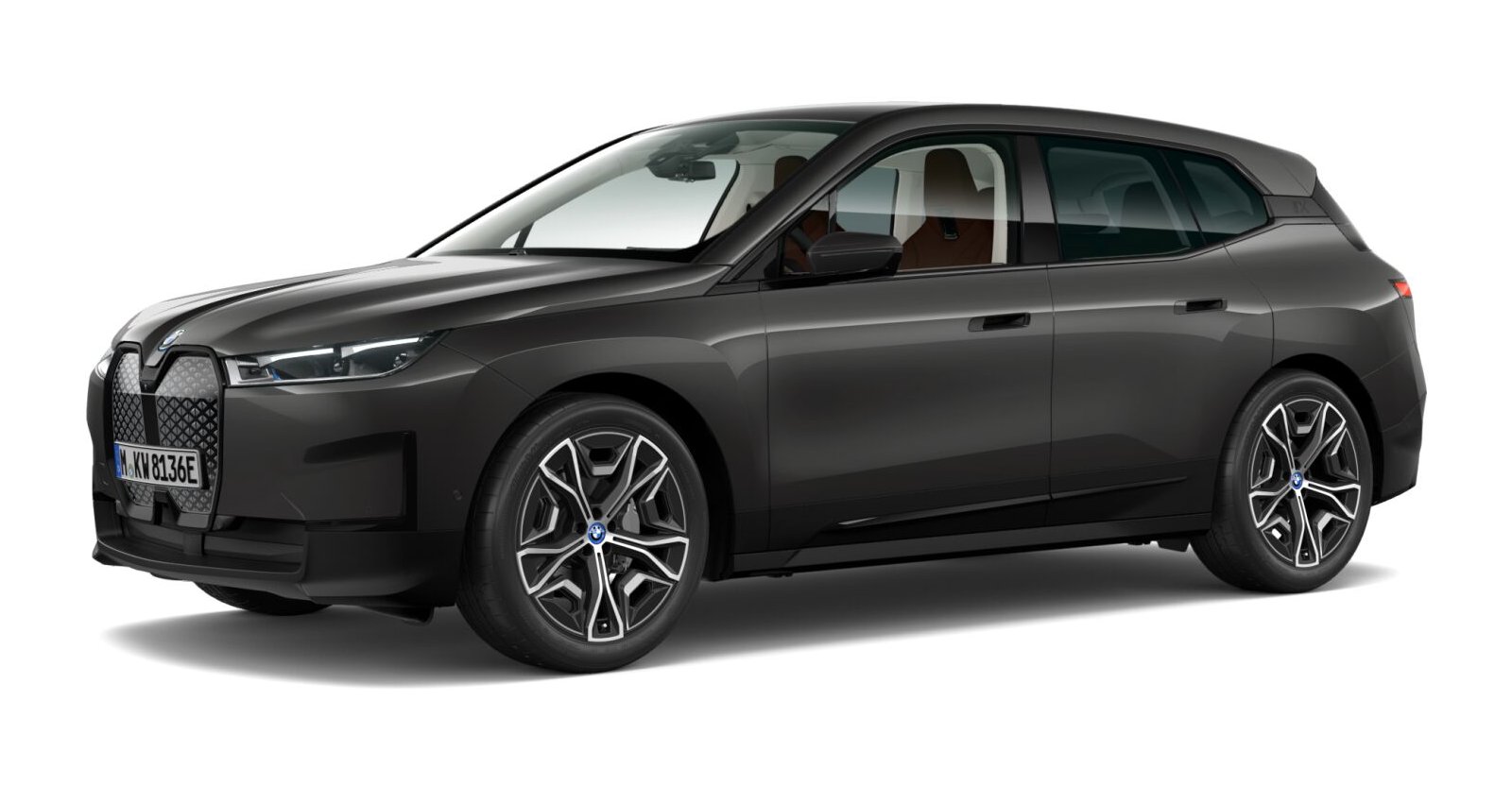 BMW BMW I in Grau von vorne BMW BMW I in Grau von vorne