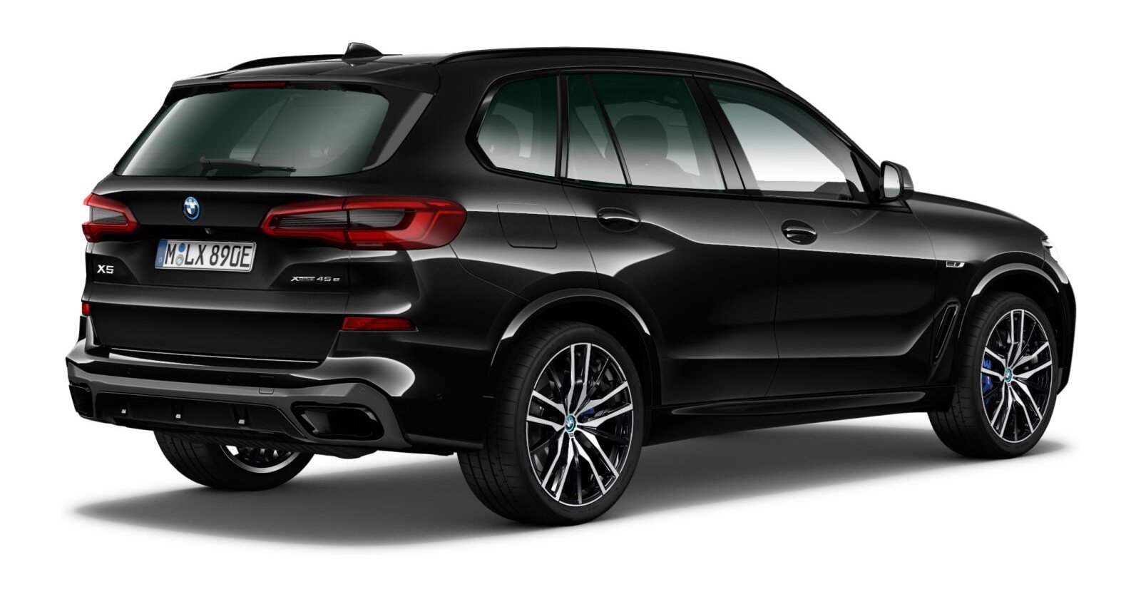 BMW BMW X in Schwarz von hinten BMW BMW X in Schwarz von hinten