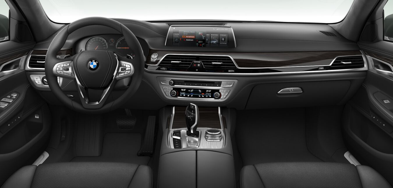 BMW BMW 7er im Innenraum von vorne BMW BMW 7er im Innenraum von vorne