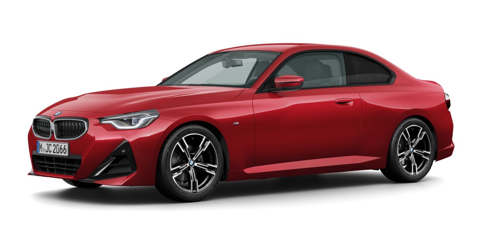 BMW BMW 2er in Rot von vorne BMW BMW 2er in Rot von vorne