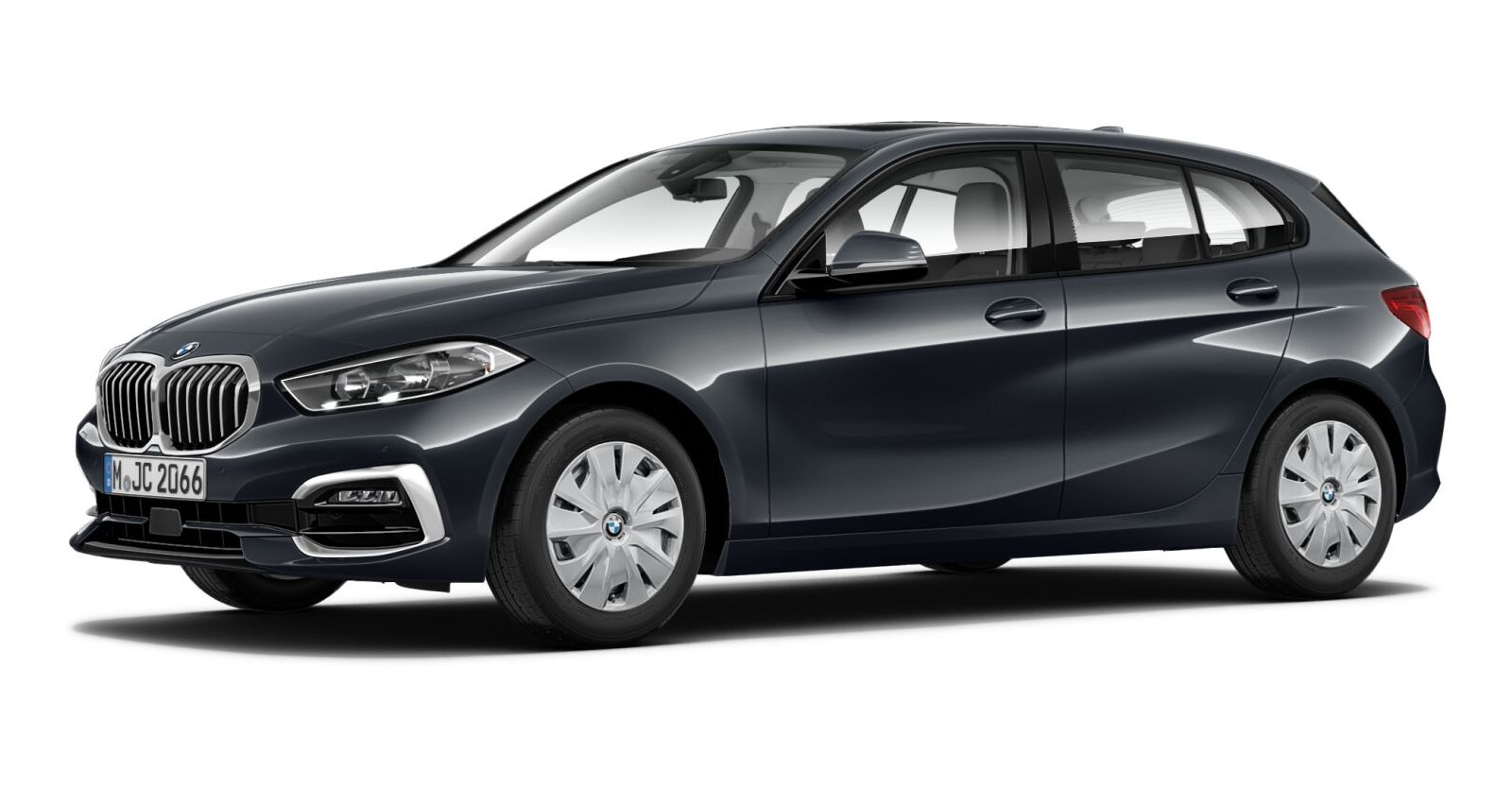 BMW BMW 1er in Grau von vorne BMW BMW 1er in Grau von vorne