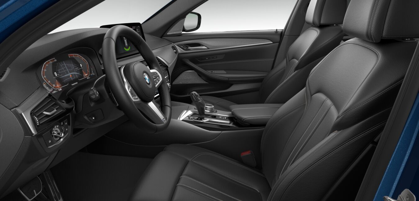BMW BMW 5er im Innenraum seitlich BMW BMW 5er im Innenraum seitlich