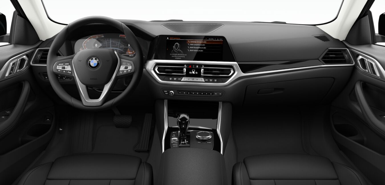 BMW BMW 4er im Innenraum von vorne BMW BMW 4er im Innenraum von vorne