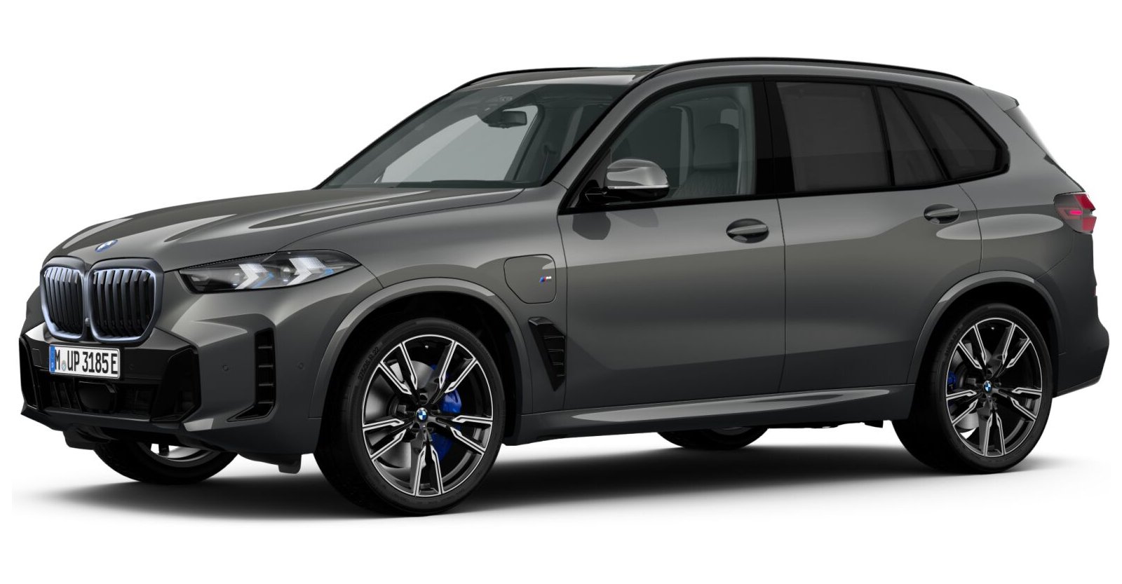 BMW X5 xDrive50e in Grau von vorne BMW X5 xDrive50e in Grau von vorne