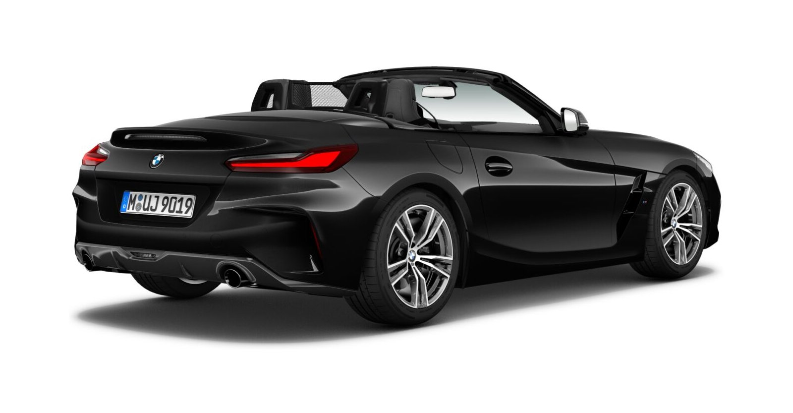 BMW BMW Z in Schwarz von hinten BMW BMW Z in Schwarz von hinten