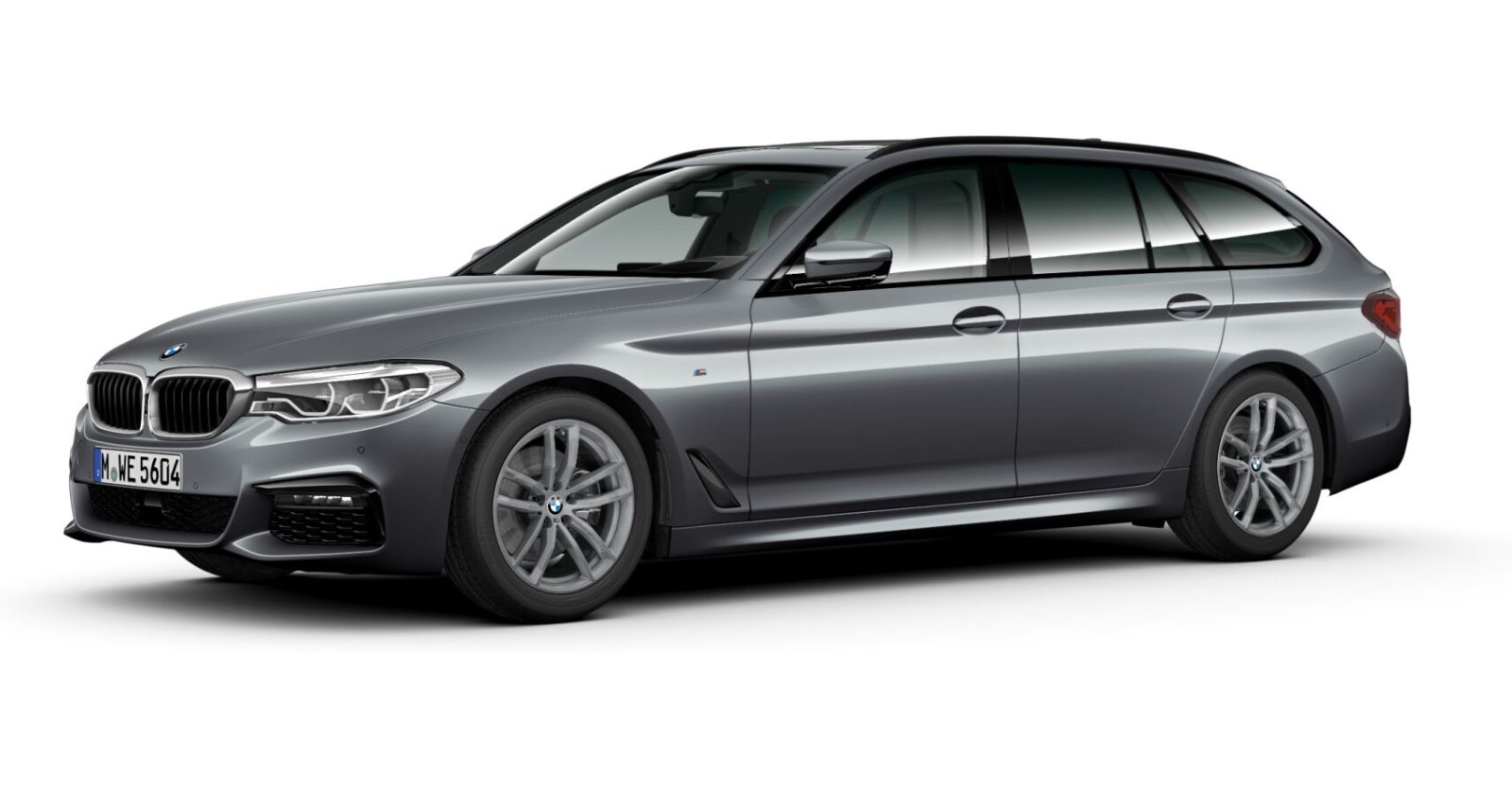 BMW BMW 5er in Grau von vorne BMW BMW 5er in Grau von vorne