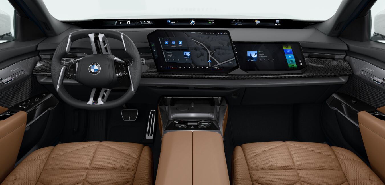 BMW BMW 7er im Innenraum von vorne BMW BMW 7er im Innenraum von vorne