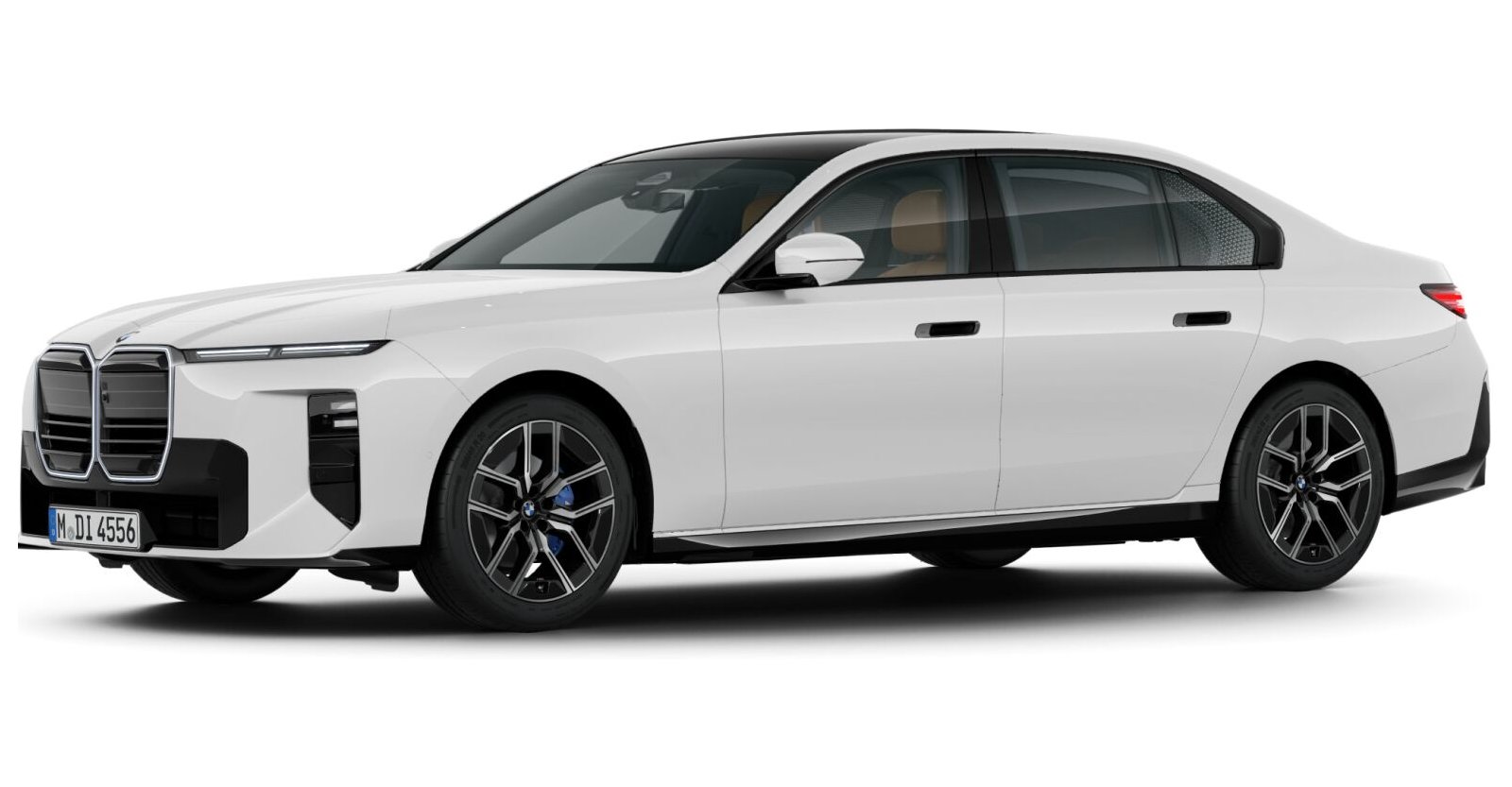 BMW BMW 7er in Weiß von vorne BMW BMW 7er in Weiß von vorne
