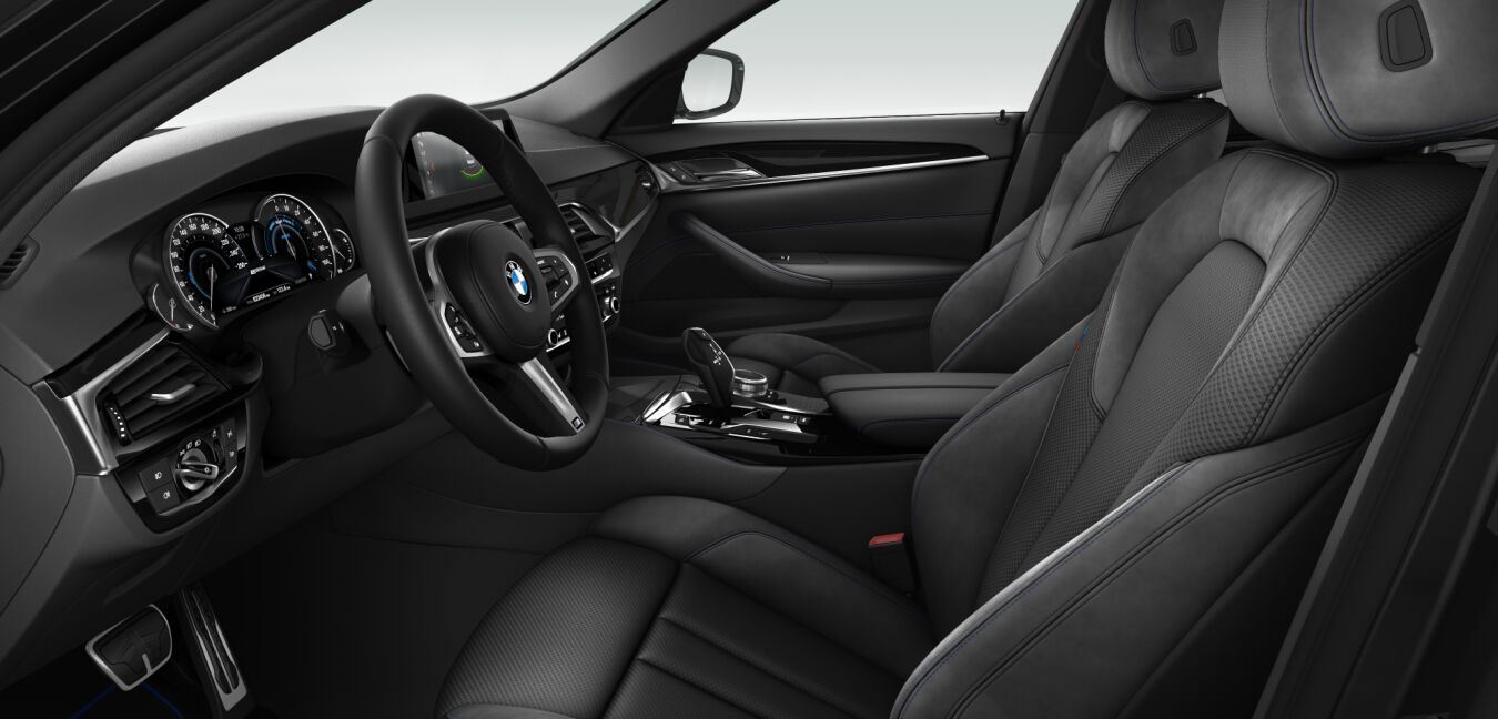 BMW BMW 5er im Innenraum seitlich