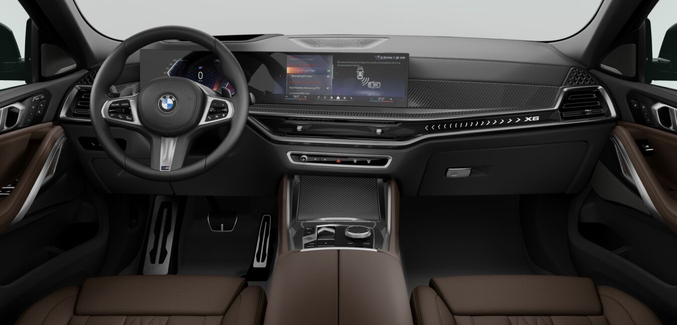 BMW BMW X im Innenraum von vorne