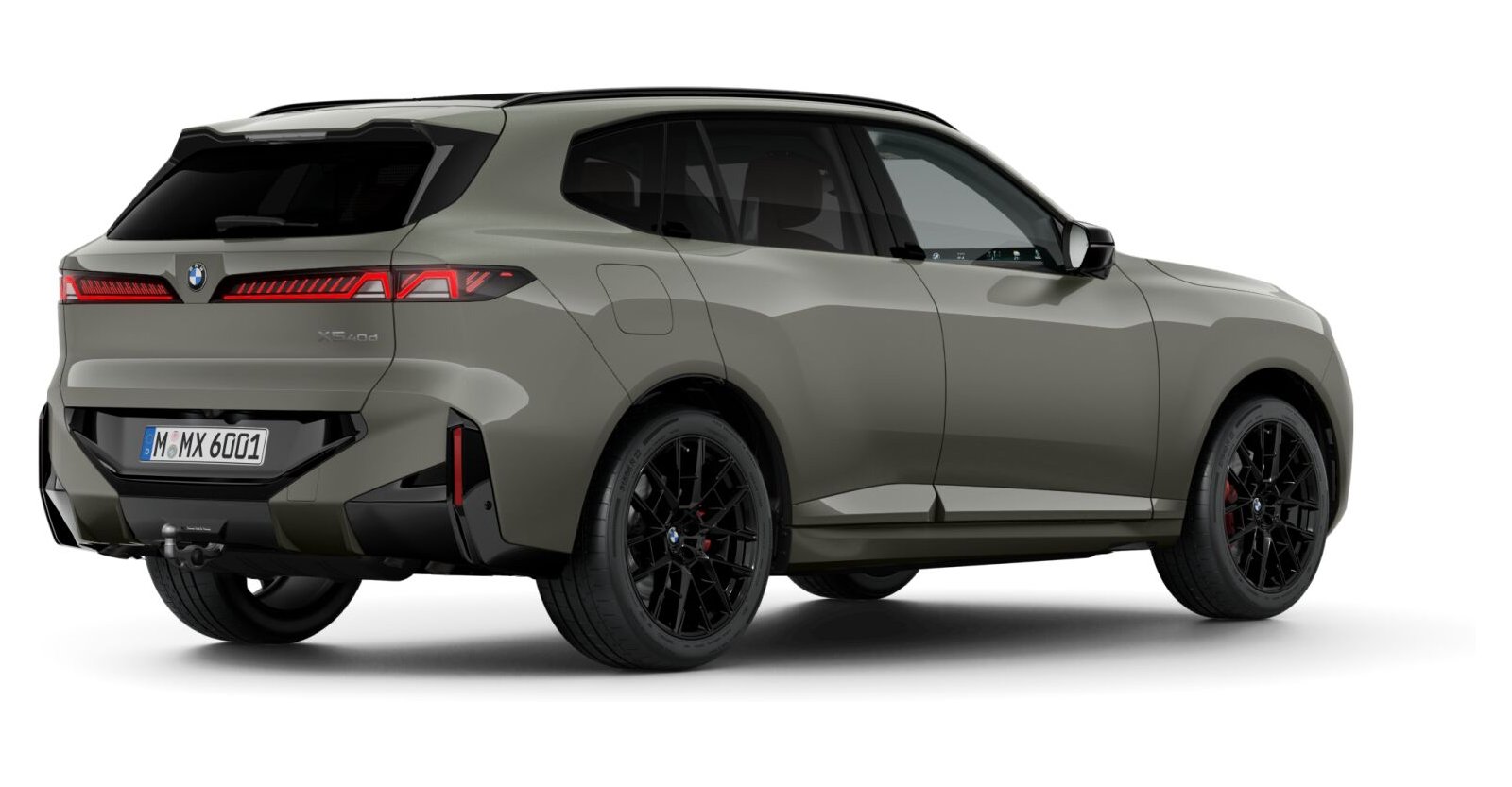 BMW BMW X in Grau von hinten