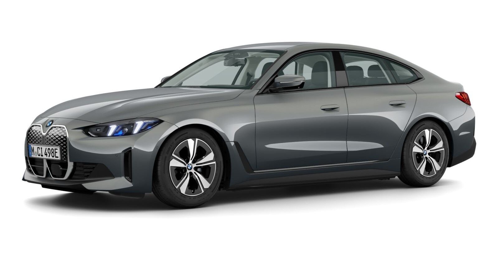 BMW BMW I in Grau von vorne BMW BMW I in Grau von vorne