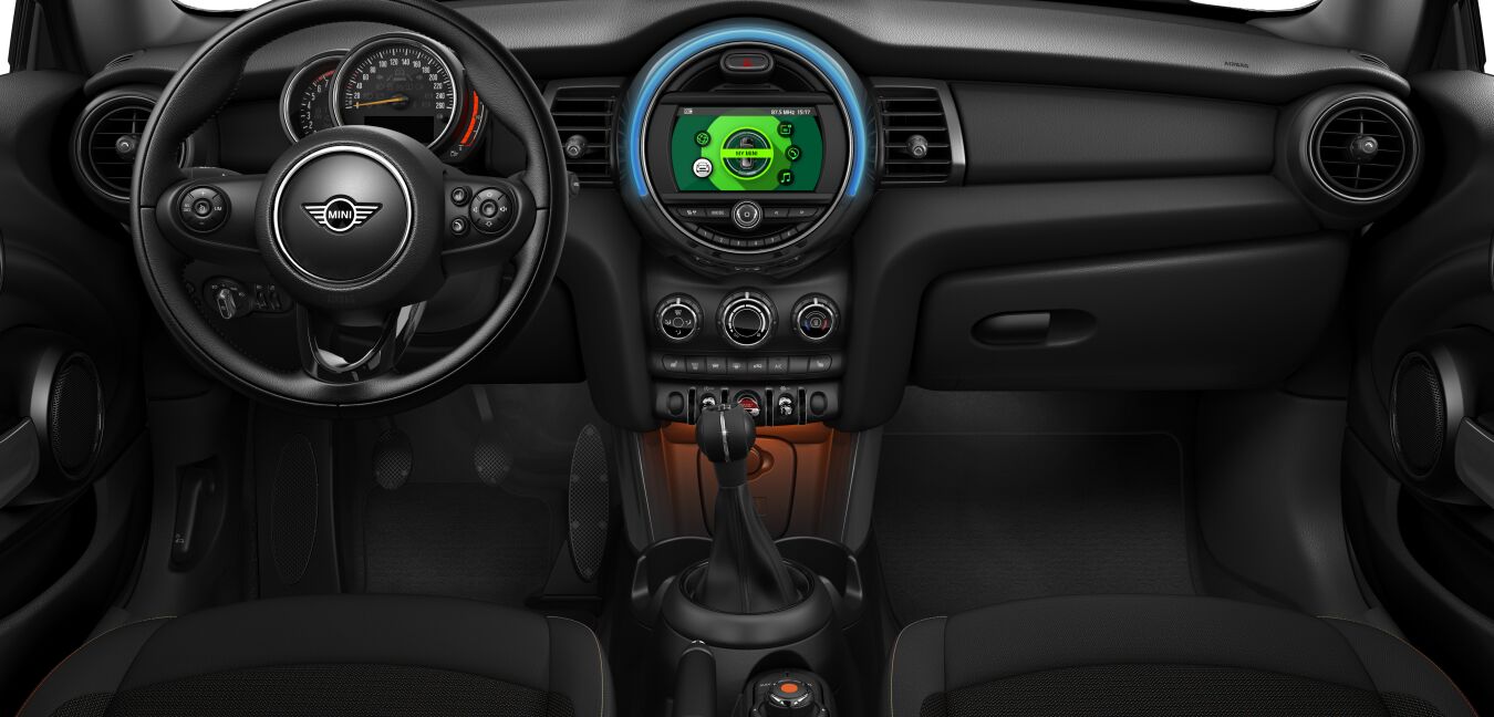 MINI MINI Cabrio im Innenraum von vorne