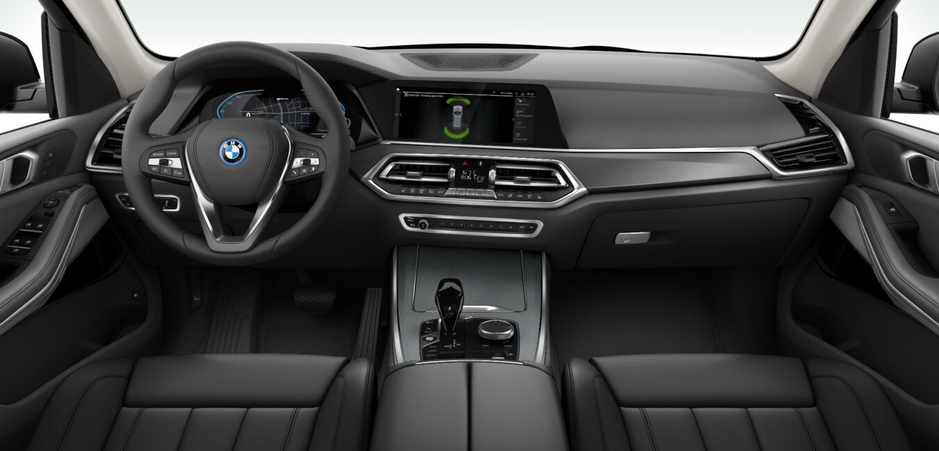 BMW BMW X im Innenraum von vorne