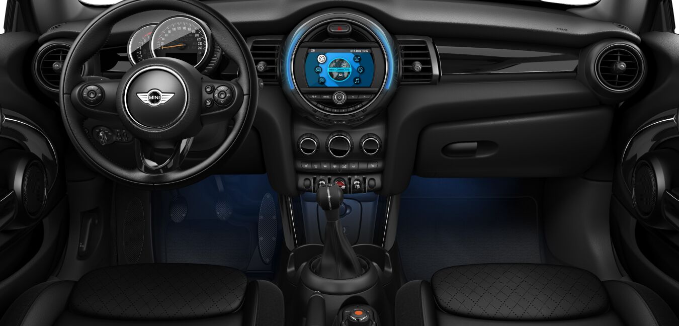 MINI MINI Cabrio im Innenraum von vorne