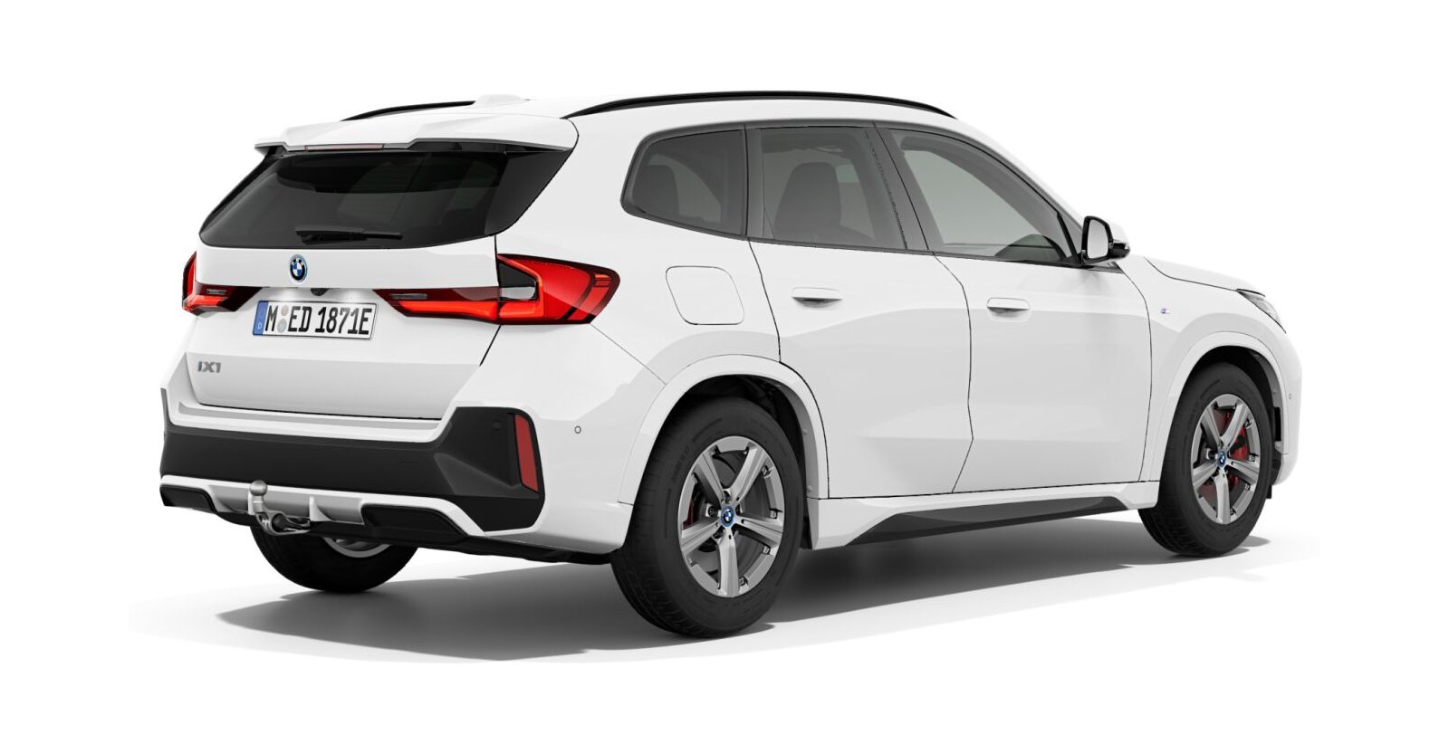 BMW BMW I in Weiß von hinten