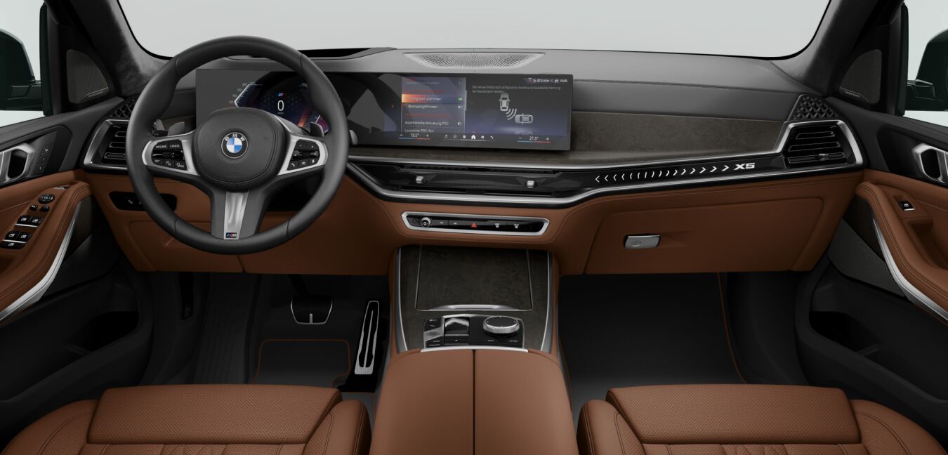 BMW BMW X im Innenraum von vorne