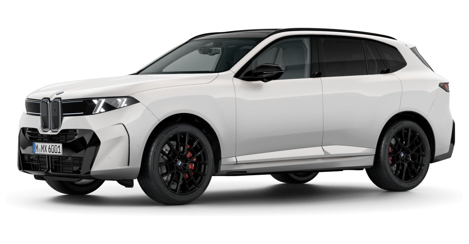 BMW X5 40d xDrive in Weiß von vorne