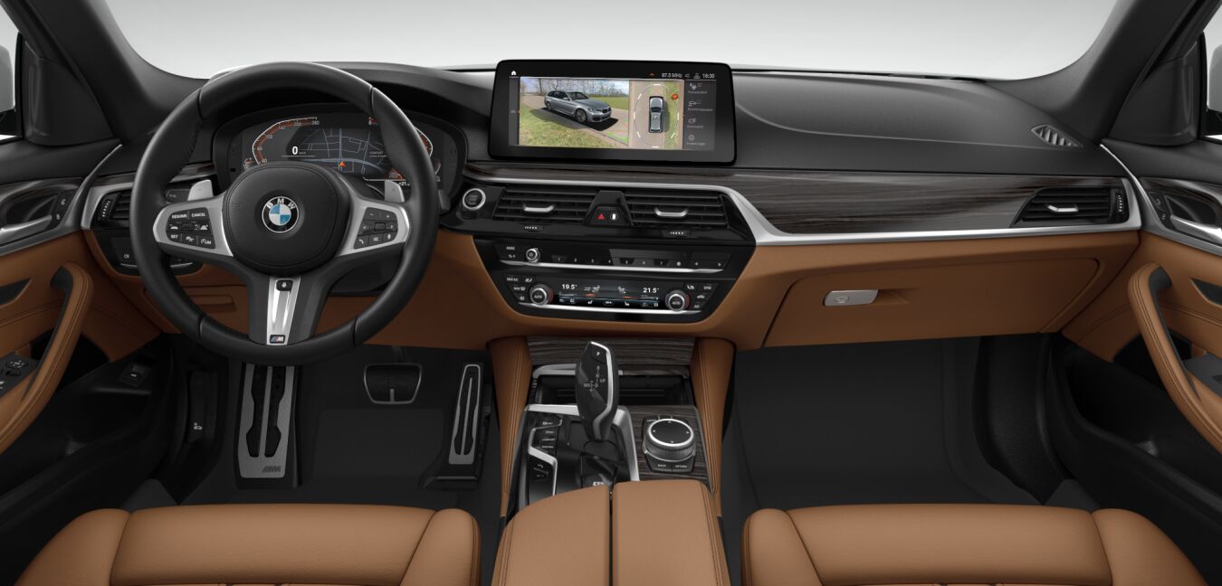 BMW BMW 5er im Innenraum von vorne BMW BMW 5er im Innenraum von vorne