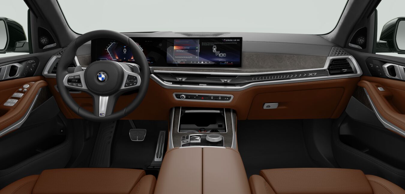 BMW BMW X im Innenraum von vorne