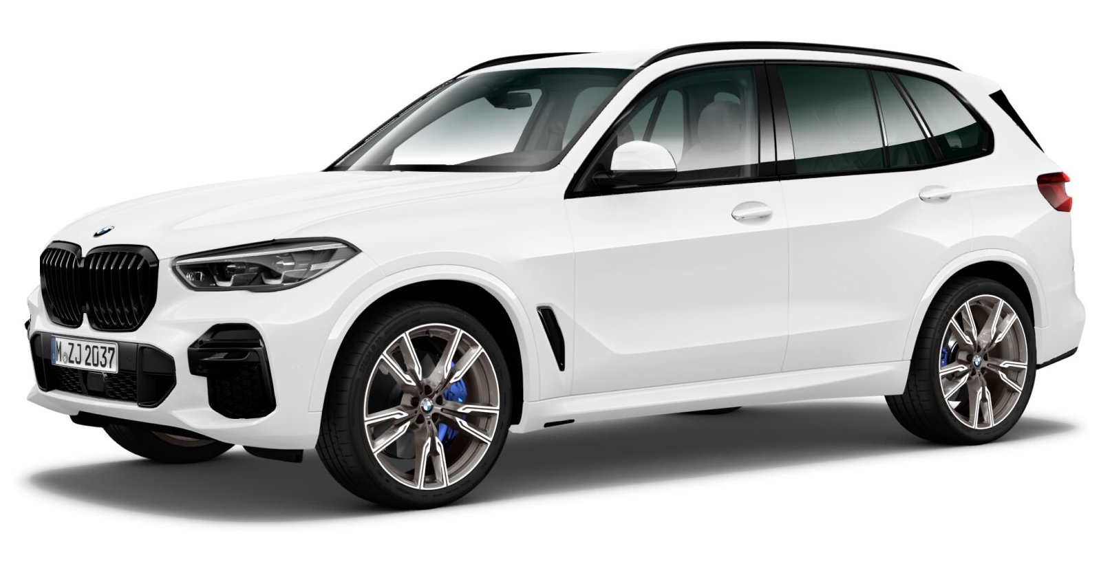 BMW BMW X in Weiß von vorne BMW BMW X in Weiß von vorne