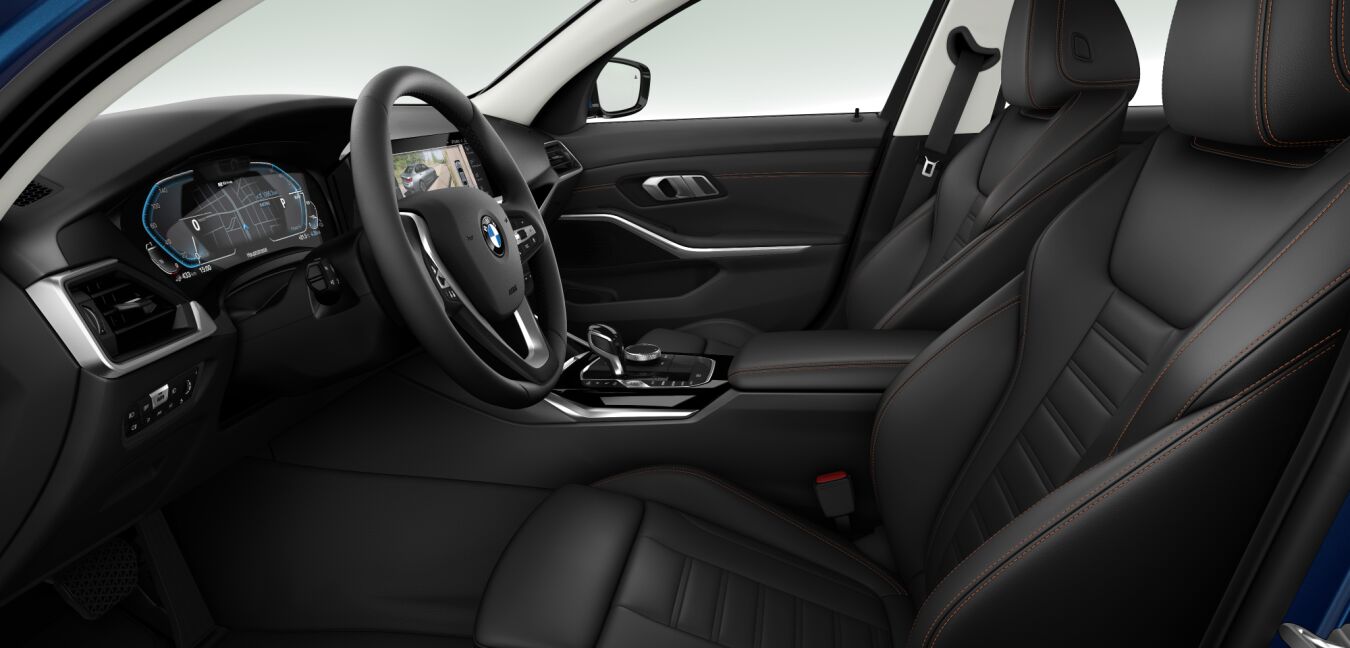 BMW BMW 3er im Innenraum seitlich BMW BMW 3er im Innenraum seitlich