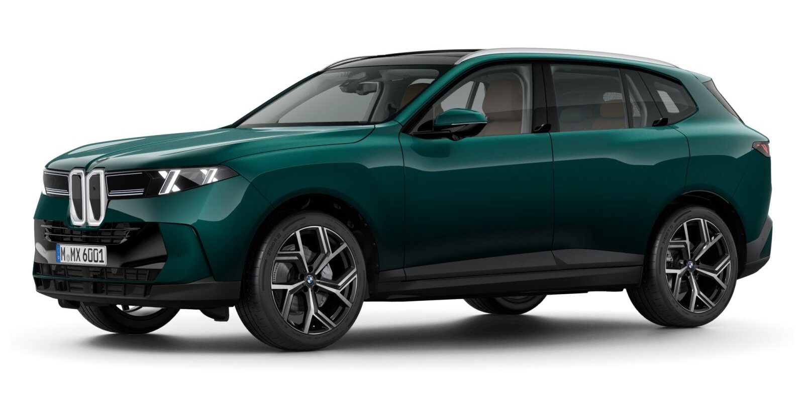 BMW X5 40 xDrive in Grün von vorne