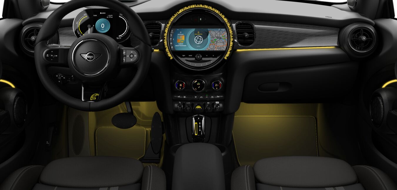 MINI MINI 3-Türer im Innenraum von vorne