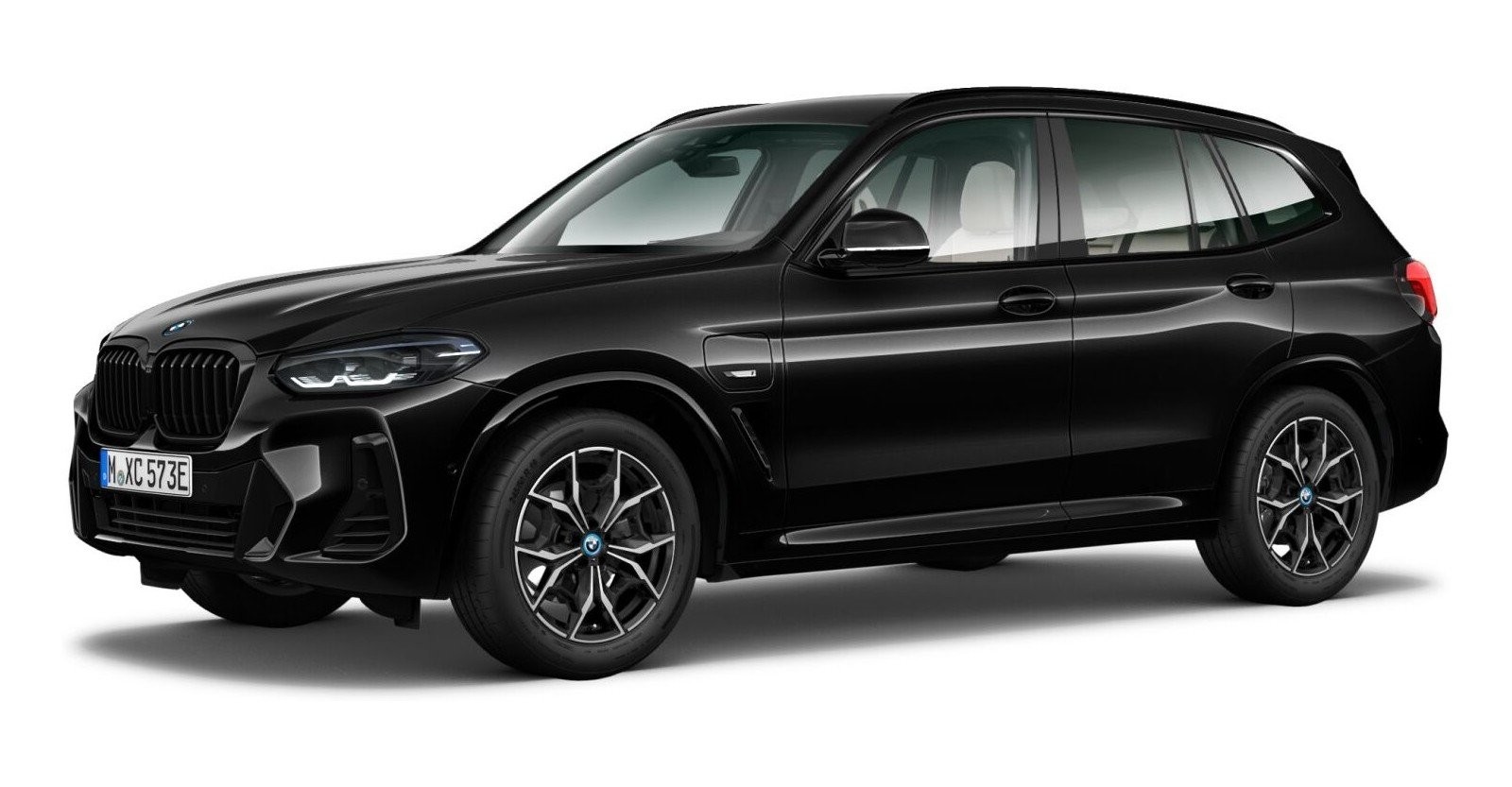 BMW BMW X in Schwarz von vorne BMW BMW X in Schwarz von vorne