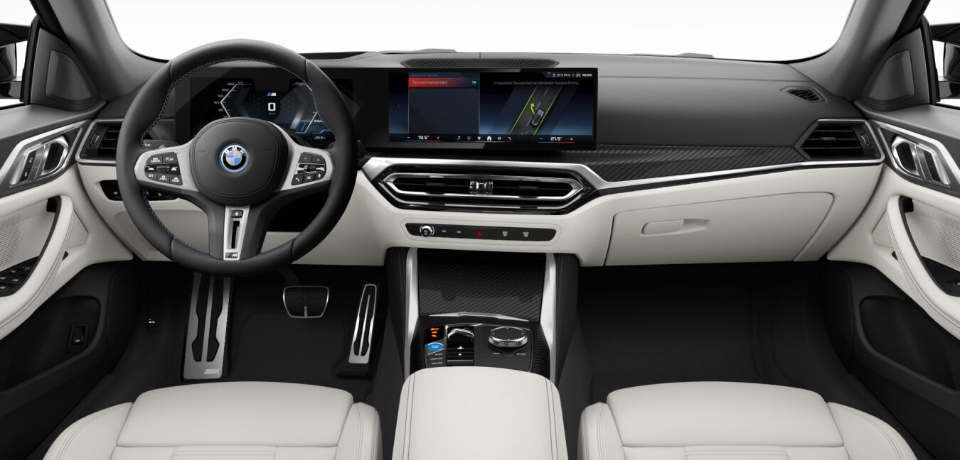 BMW BMW I im Innenraum von vorne