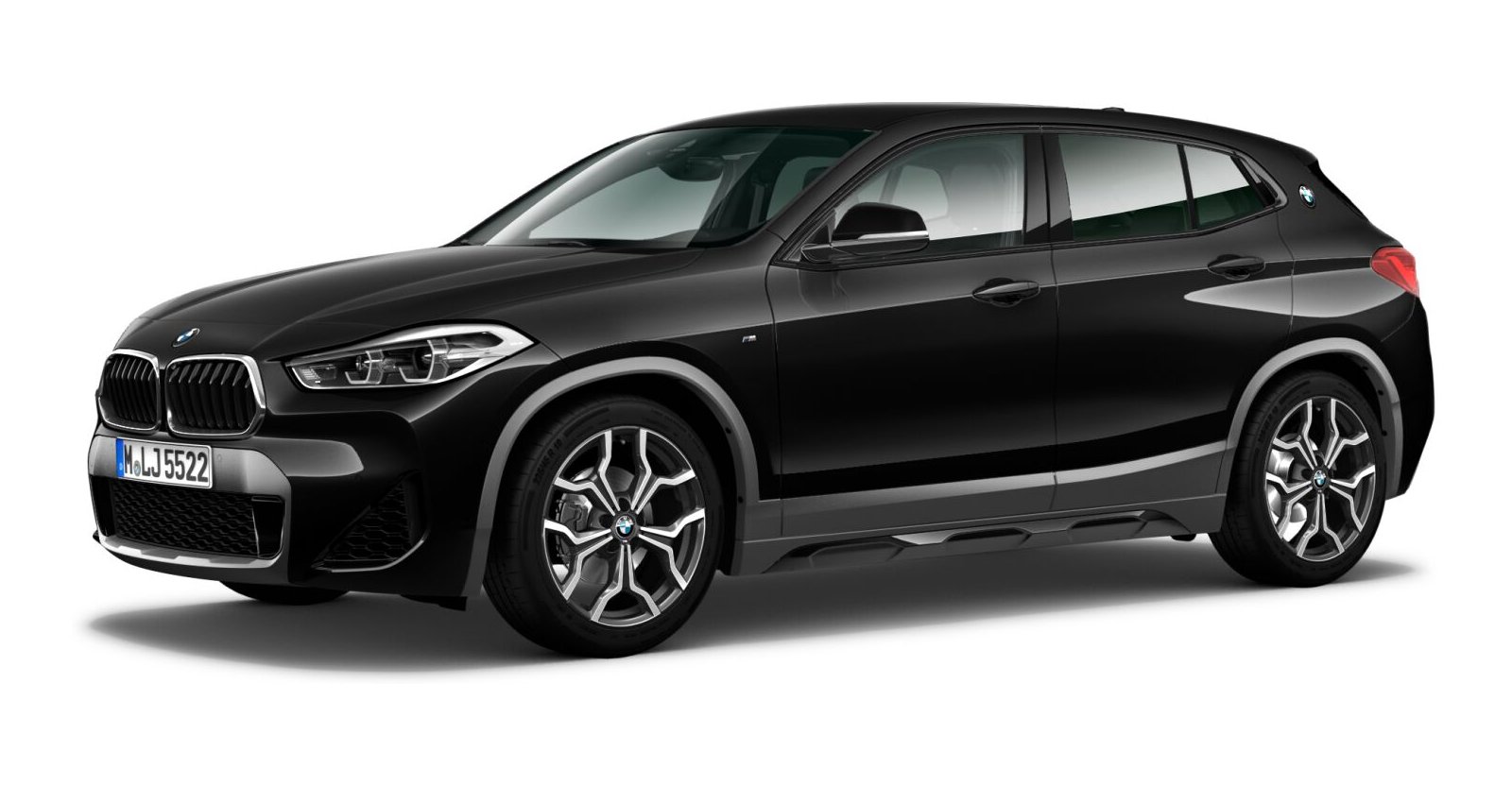 BMW BMW X in Schwarz von vorne BMW BMW X in Schwarz von vorne