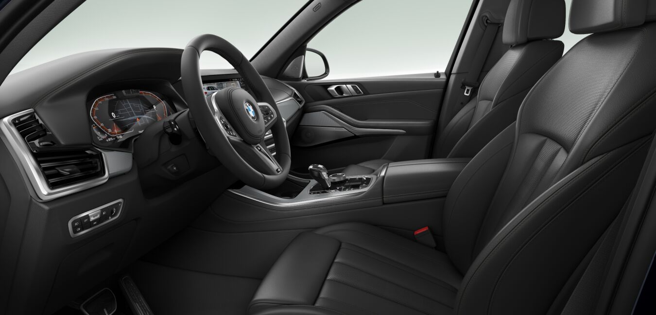 BMW BMW X im Innenraum seitlich