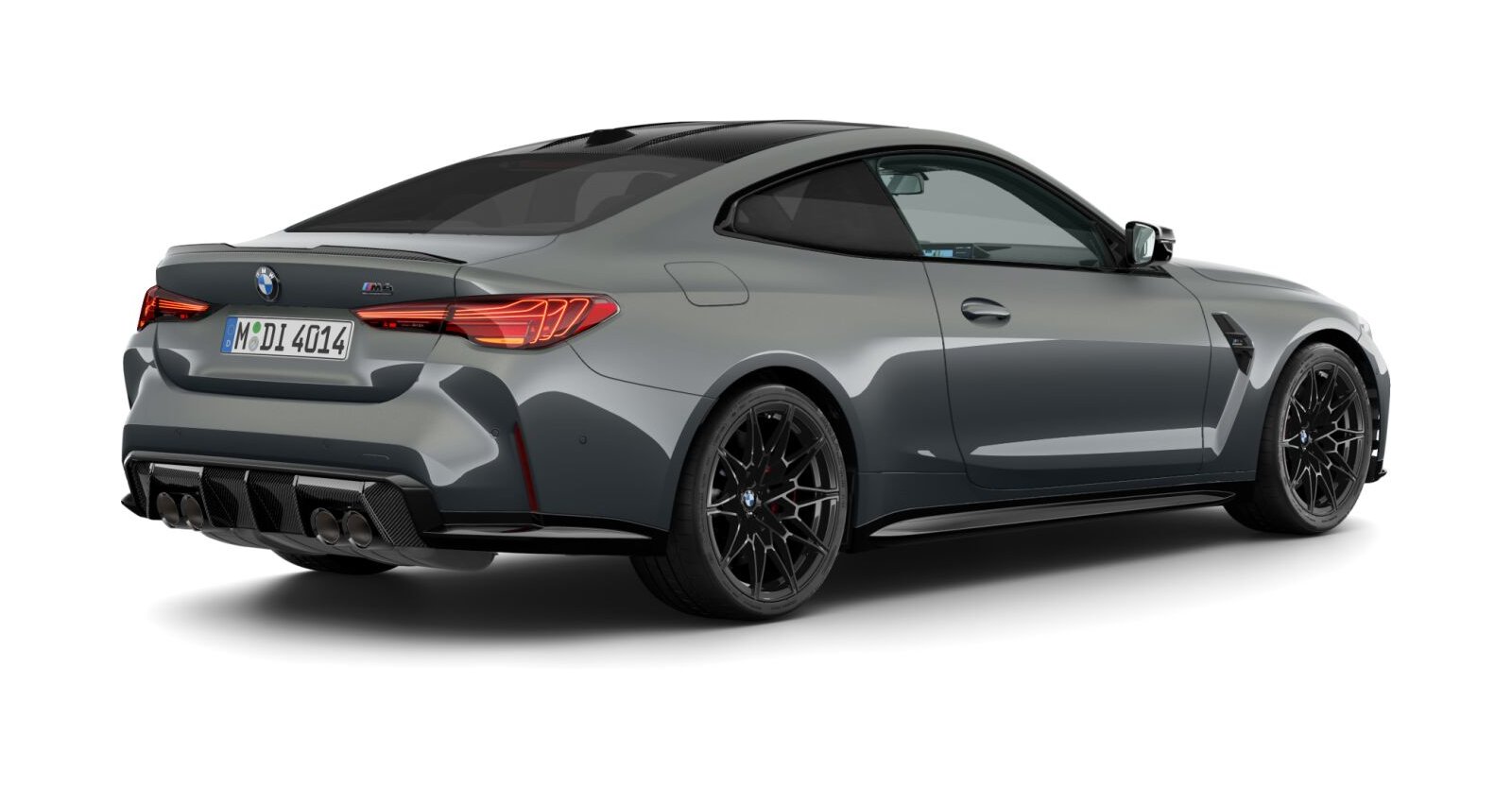 BMW BMW M in Grau von hinten