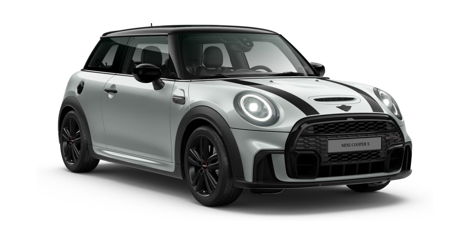 MINI Cooper S 3-Türer in Silber von vorne MINI Cooper S 3-Türer in Silber von vorne