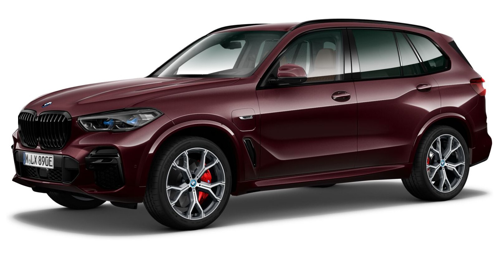 BMW BMW X in Rot von vorne BMW BMW X in Rot von vorne