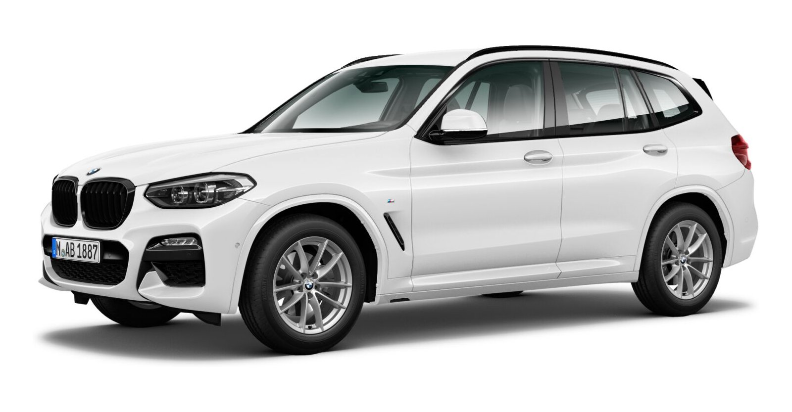 BMW BMW X in Weiß von vorne BMW BMW X in Weiß von vorne