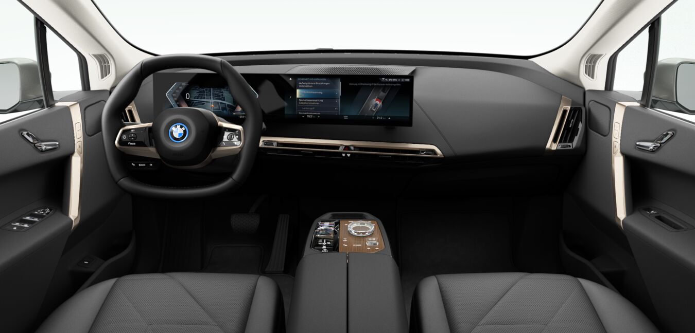 BMW BMW I im Innenraum von vorne