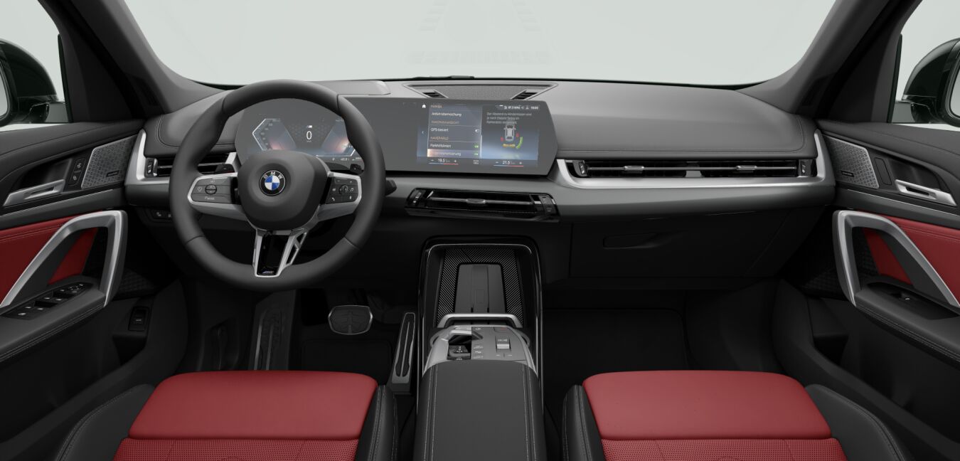 BMW BMW X im Innenraum von vorne