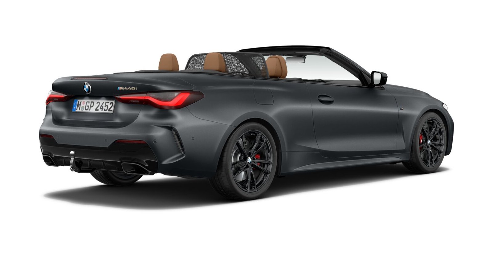BMW BMW 4er in Grau von hinten
