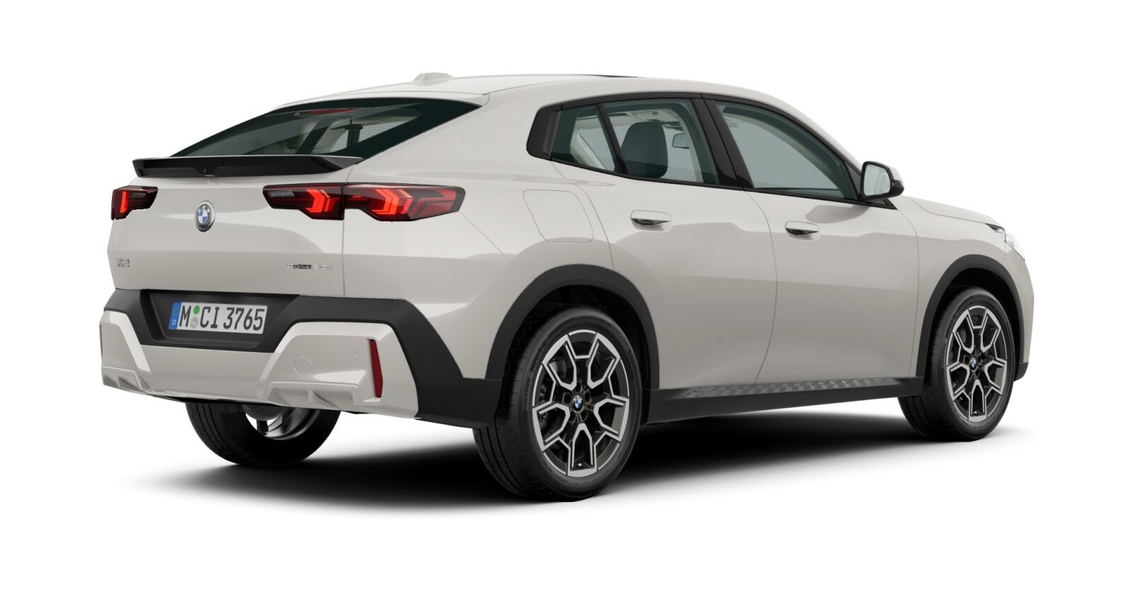 BMW BMW X in Grau von hinten BMW BMW X in Grau von hinten