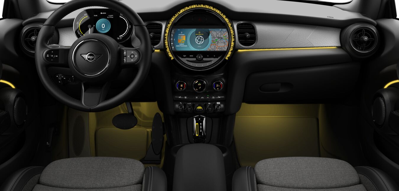 MINI MINI 3-Türer im Innenraum von vorne