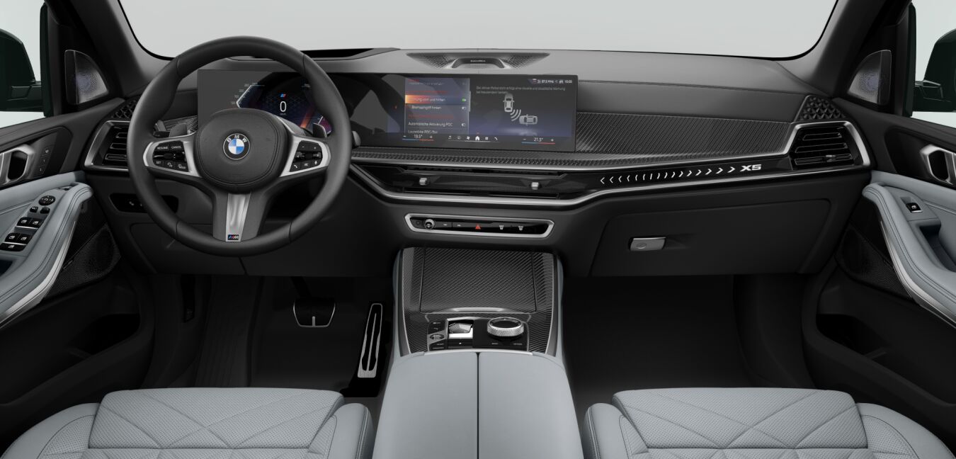 BMW BMW X im Innenraum von vorne