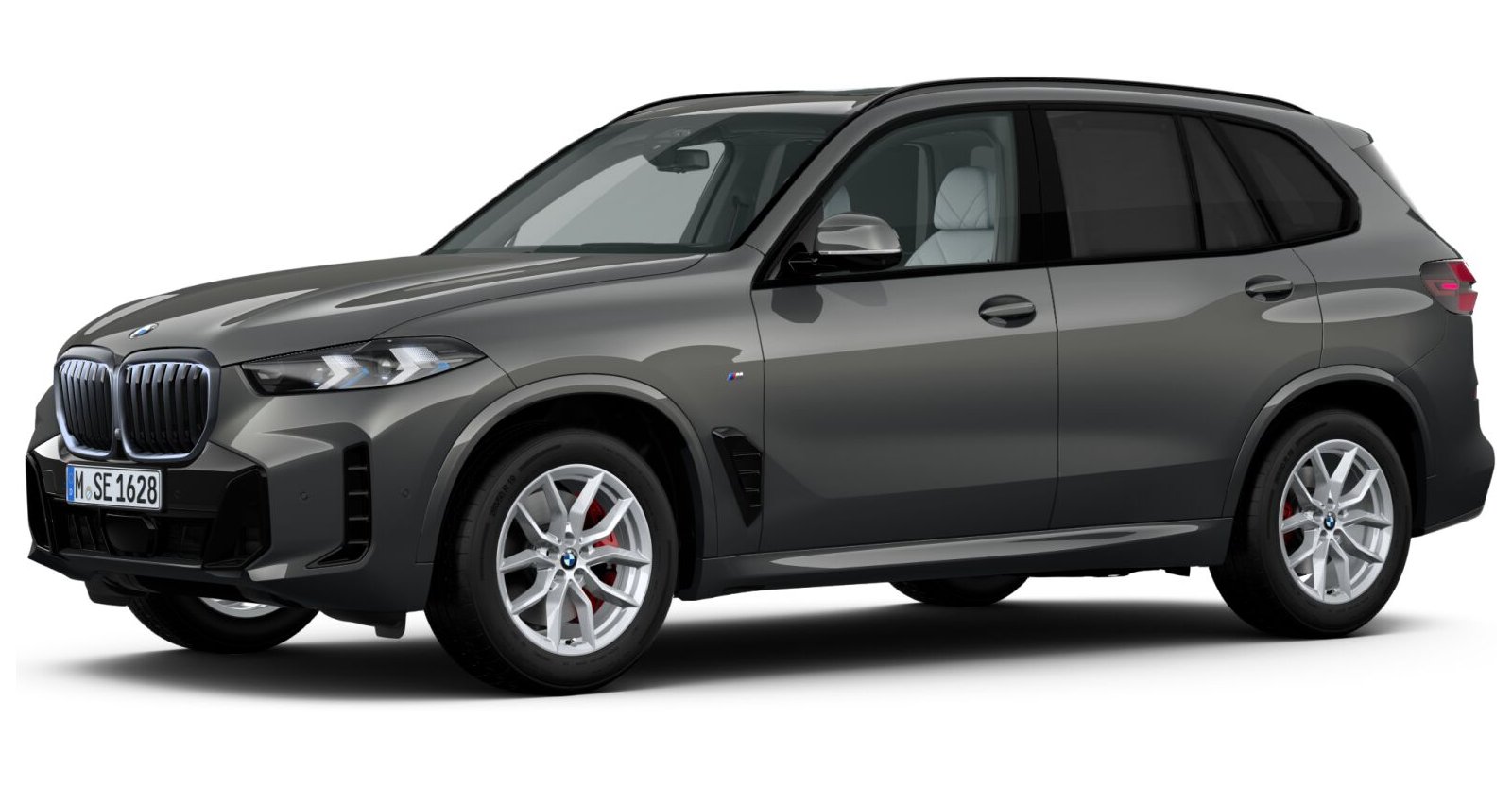 BMW X5 xDrive30d in Grau von vorne BMW X5 xDrive30d in Grau von vorne