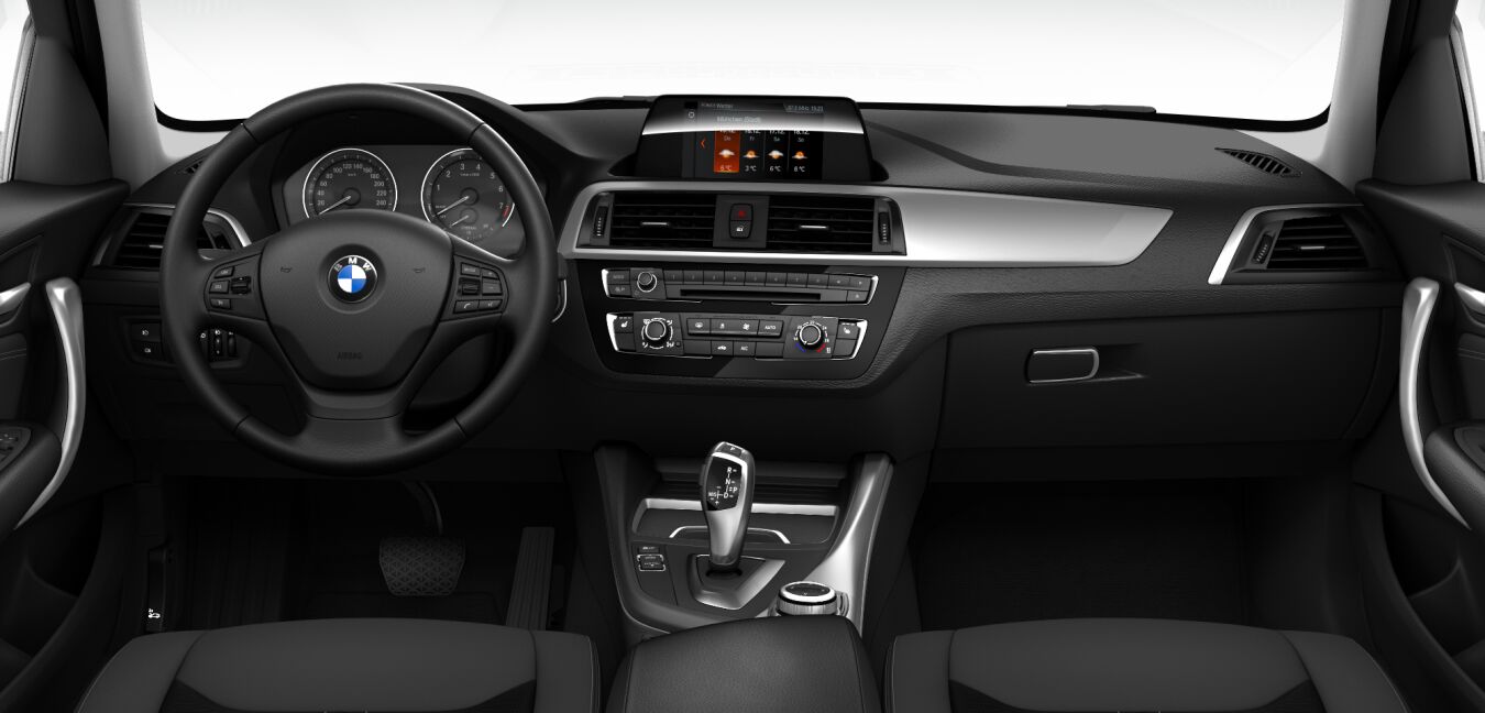 BMW BMW 1er im Innenraum von vorne BMW BMW 1er im Innenraum von vorne