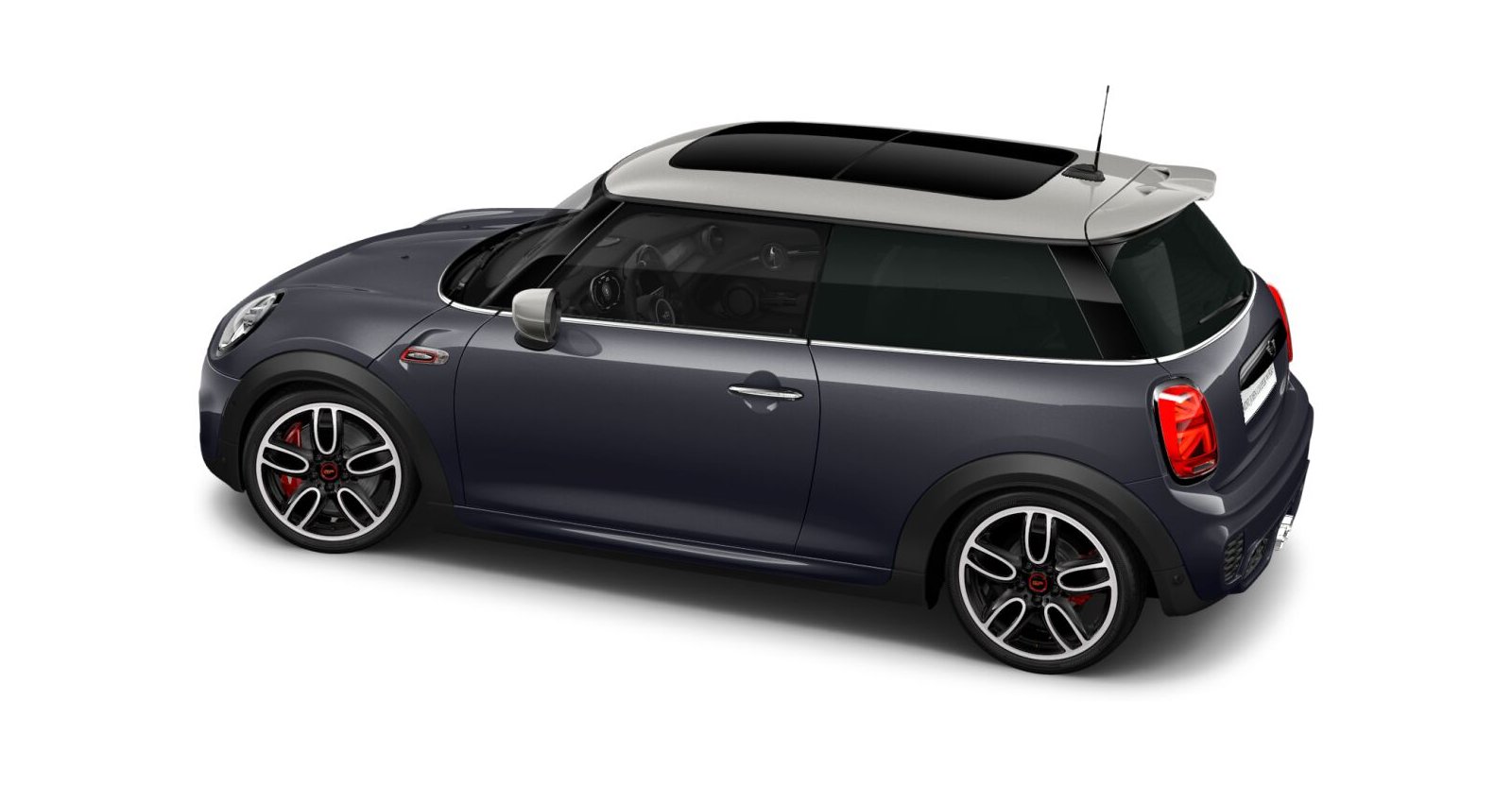 MINI MINI 3-Türer in Grau von hinten